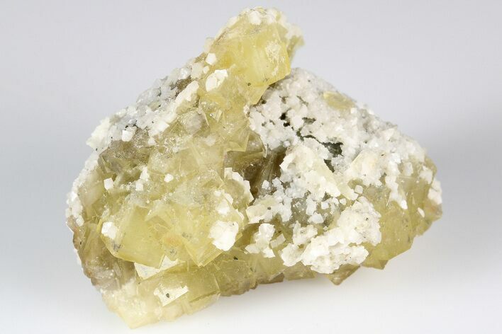 Gemmy, Yellow, Cubic Fluorite Cluster - Moscona Mine, Spain #188275